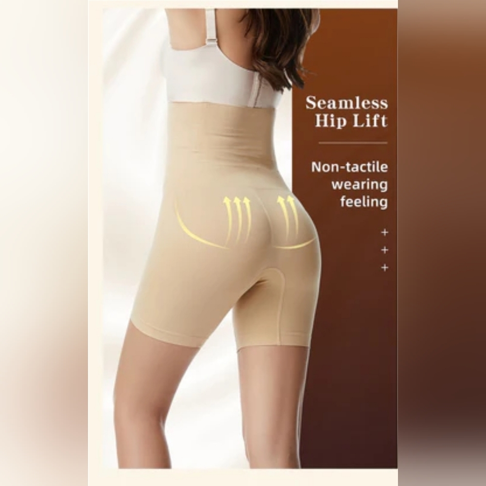 High Waist Breathable Body Shaping Briefs, Coffee (M/L, NWT) - Picture 11 of 12